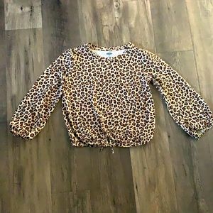 Old Navy Leopard top